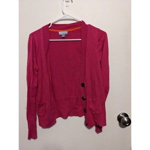 Bright Pink Cardigan